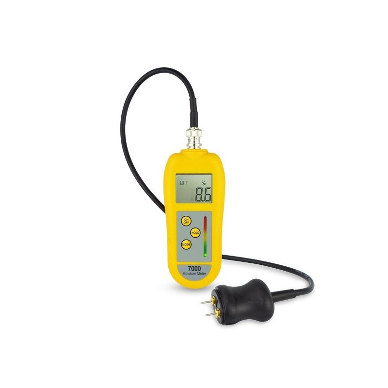 7200 Building damp meter and moisture Meter WME Scale
