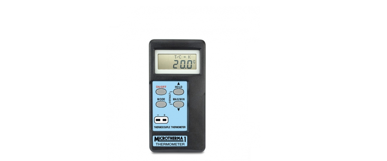 MicroTherma 1 microprocessor thermometer with automatic re-calibration ...